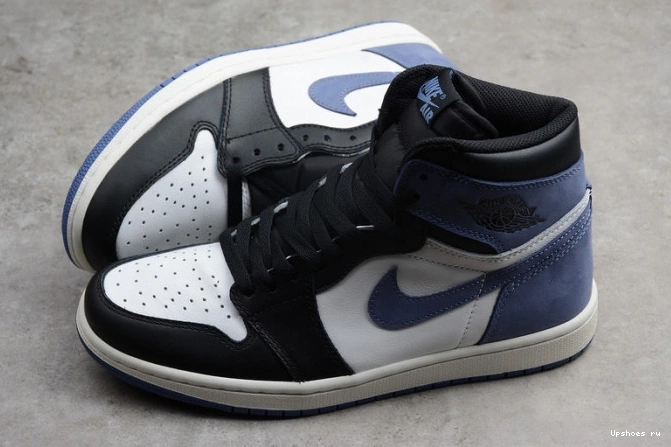 RETRO “BLUE 555088-115 HIGH JORDAN 1 AIR MOON” OG 0809